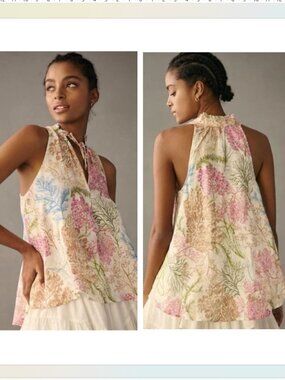 ANTHROPOLOGIE Pilcro Tavi Tank / Tunic / Sleeveless Top